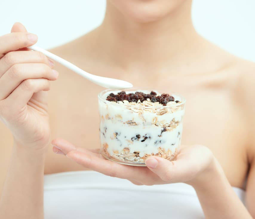 オートミールの美容メニュー