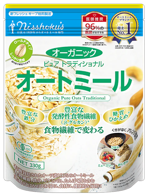 ⽇⾷ オーガニック ピュアトラディショナルオートミール