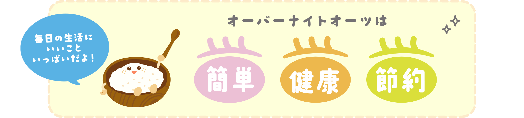 オーバーナイトオーツは、簡単、健康、節約