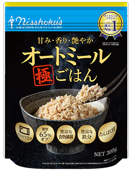 甘み・香り・艶やかオートミール極ごはん